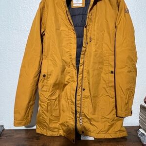 Fjallraven Women's Mustard Puffer Jacket